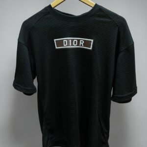 Dior-Oversized T-Shirt Black
